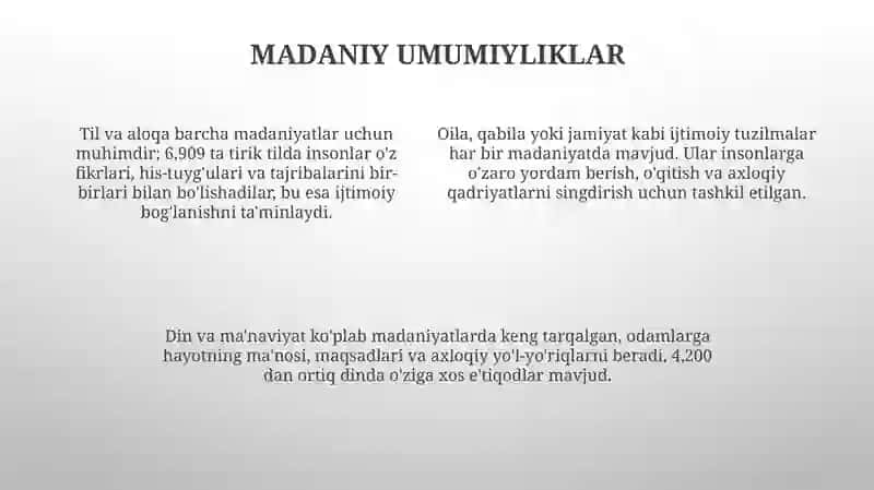 Dunyoxalqlarimadaniyatidagiumumiylikvafarqlar 4