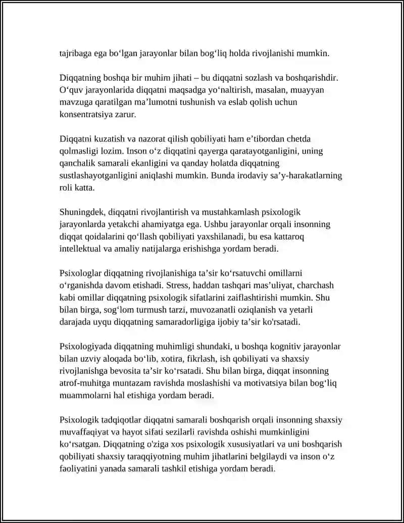 DIQQAT HAQIDA TUSHUNCHA VA UNING NERV-FIZILOGIK ASOSLARI 4