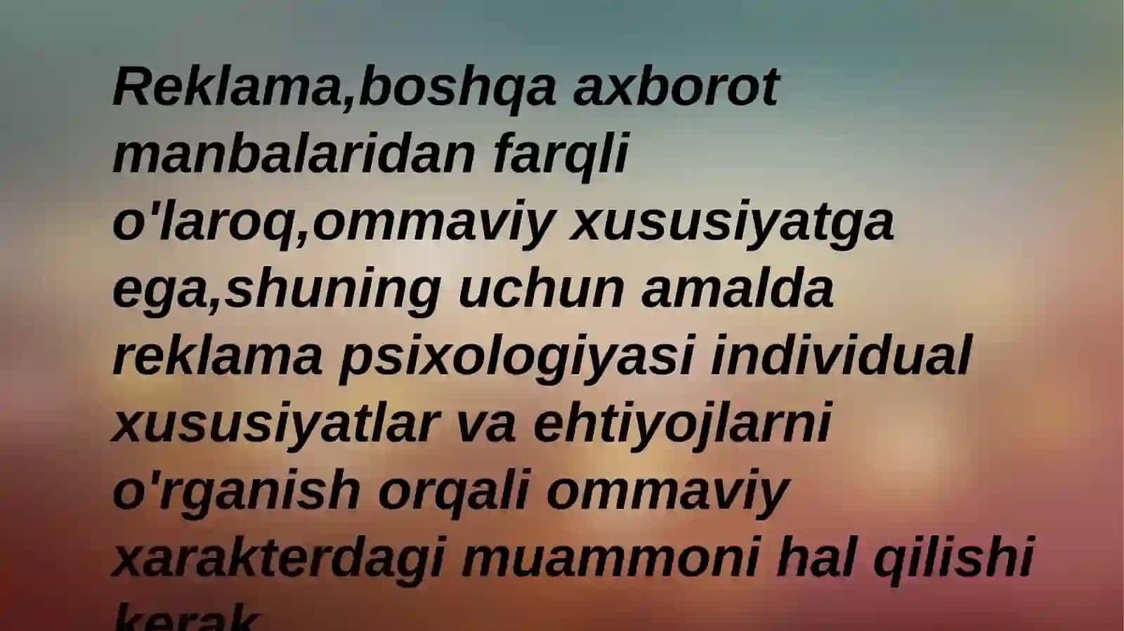REKLAMA PSIXOLOGIYASI TARIXI 4