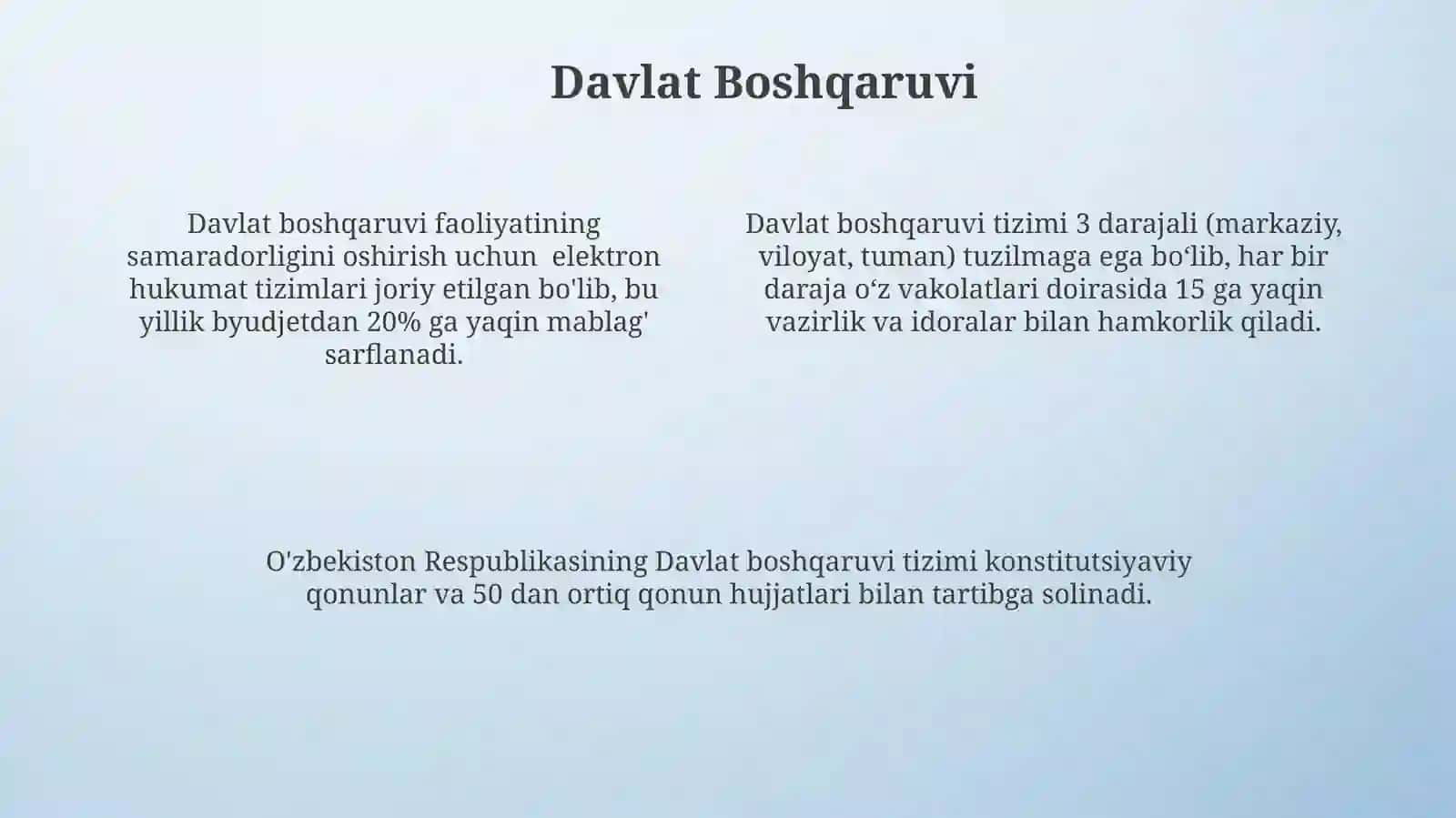 Davlatning tashkiloti sifatida funksiyalari va vazifalari 4