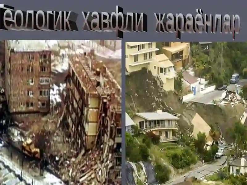 Favqulodda vaziyatlar, ularning turlari va xususiyatlari 4