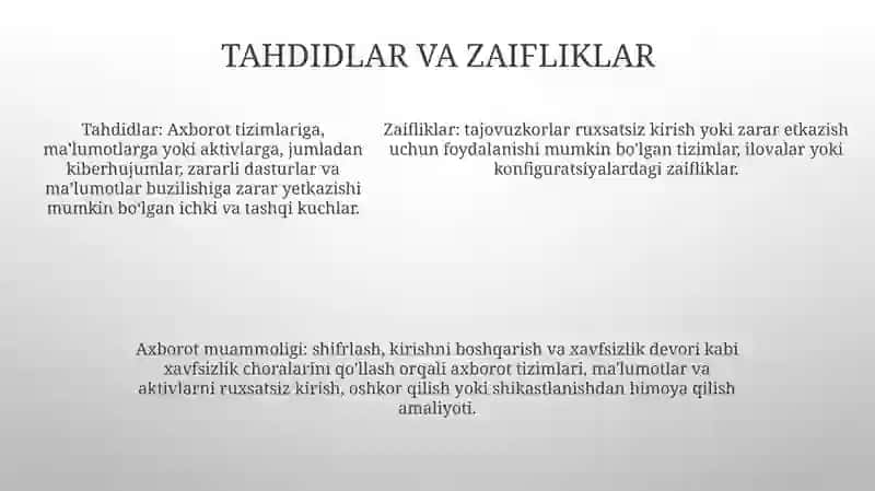 Axborot Xavfsizligi 4