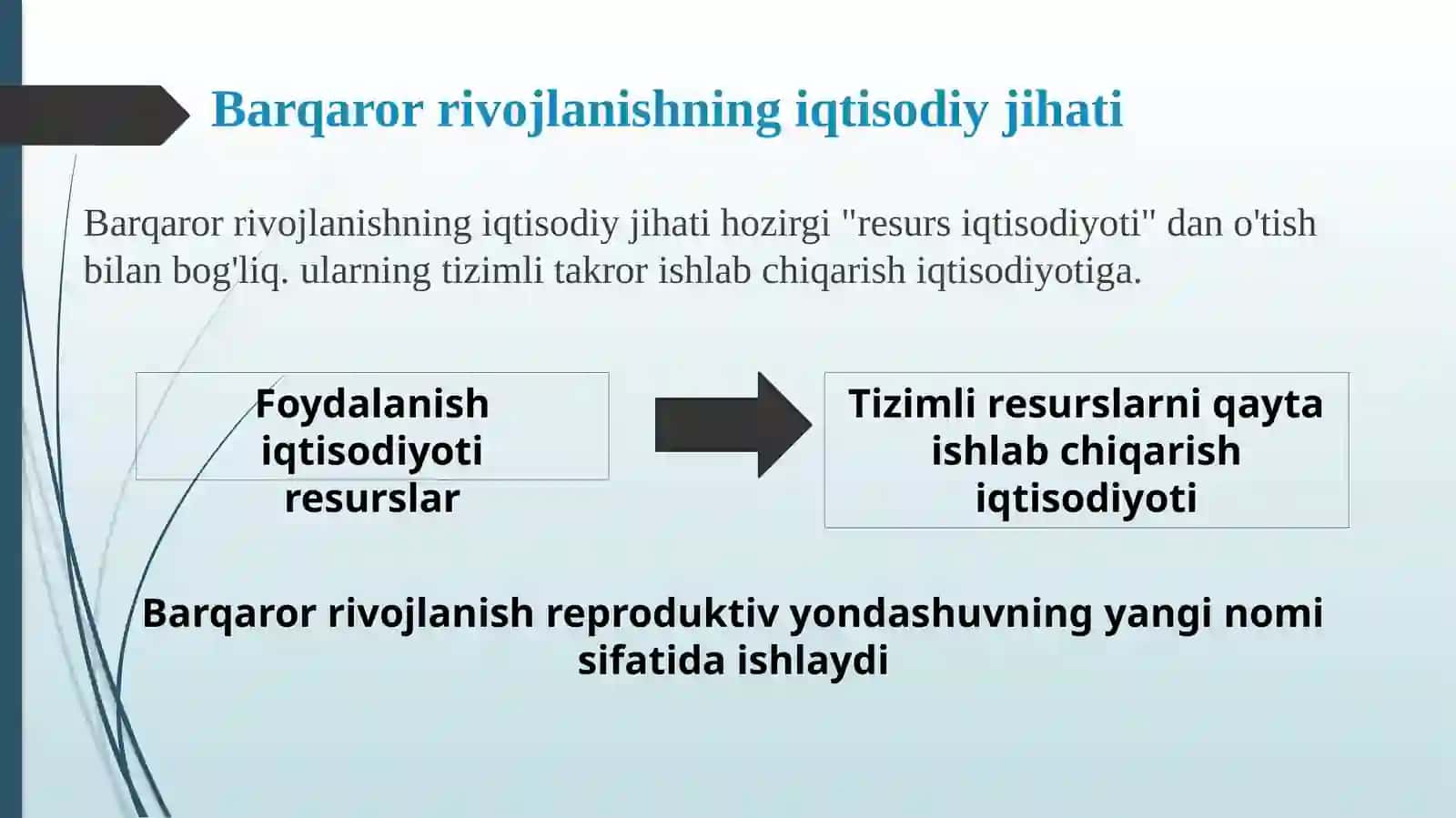 Barqaror rivojlanish va yashil iqtisodiyot 4