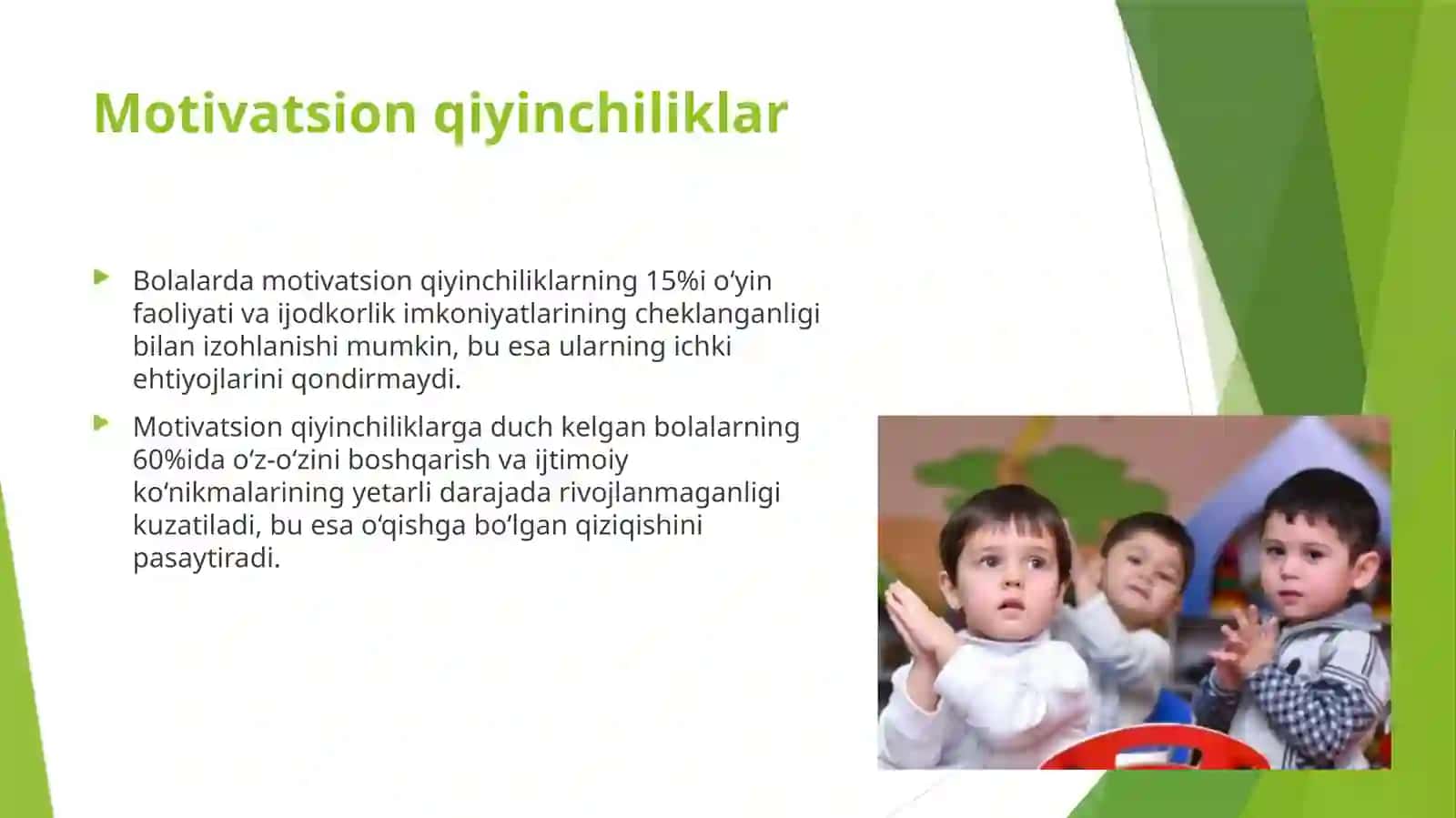 Maktabgacha talim yoshida mativlarning paydo bo'lishi 4
