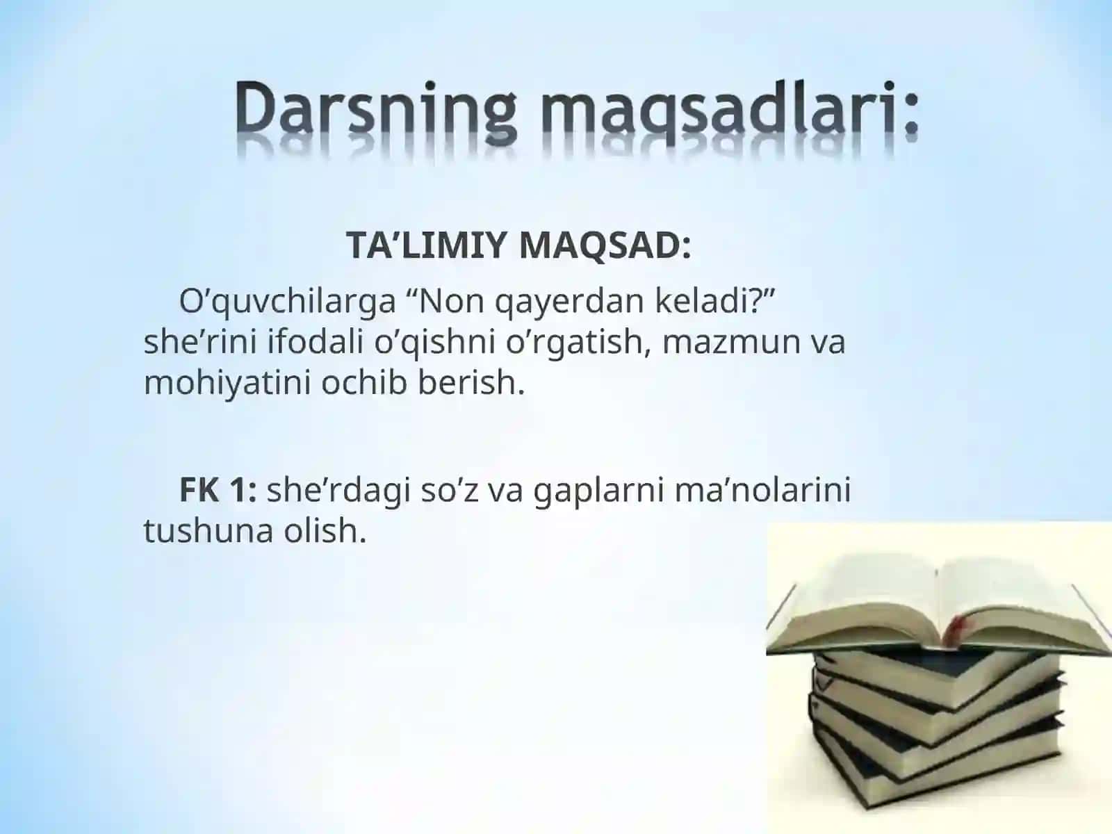 BIR SOATLIK DARS UCHUN TAQDIMOTI 4