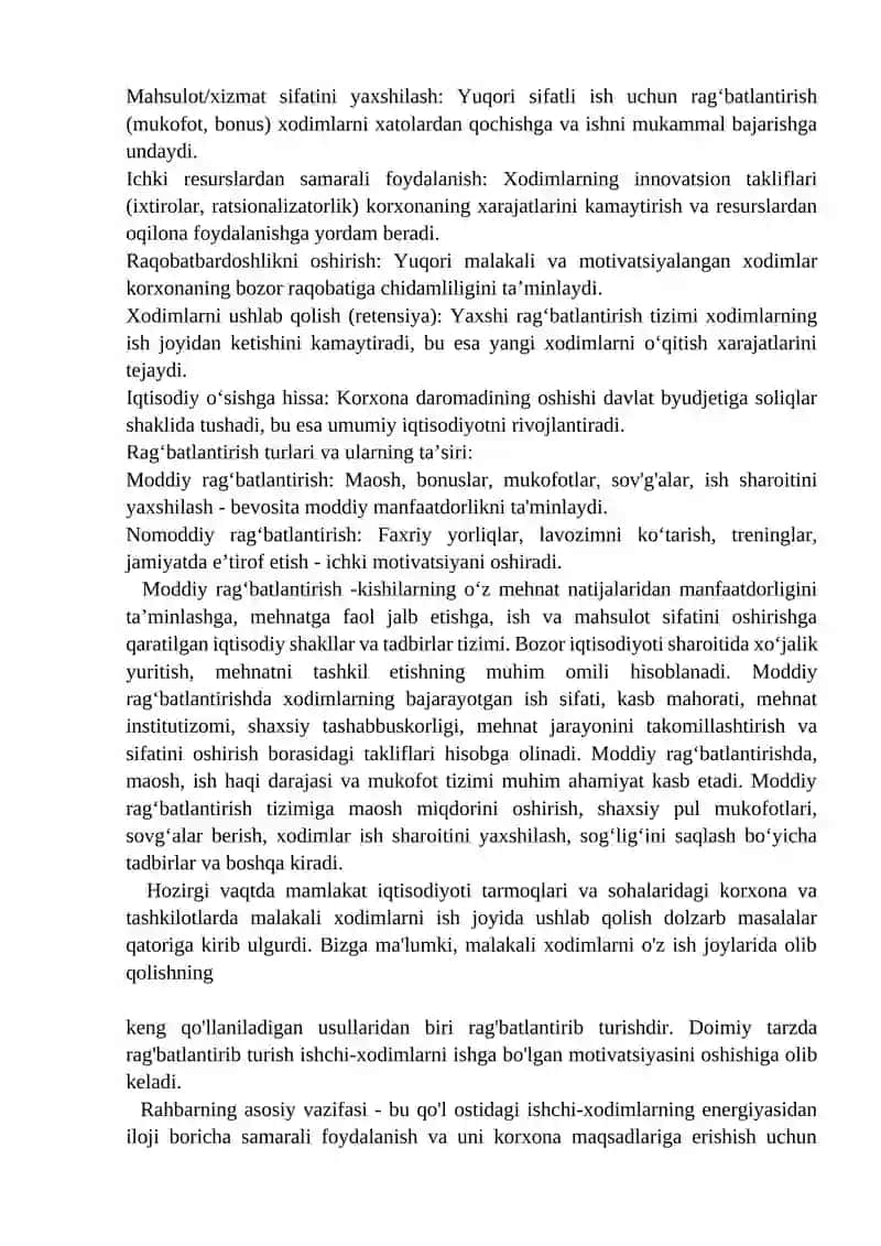Korxona Iqtisodiyoti va menejmenti 4