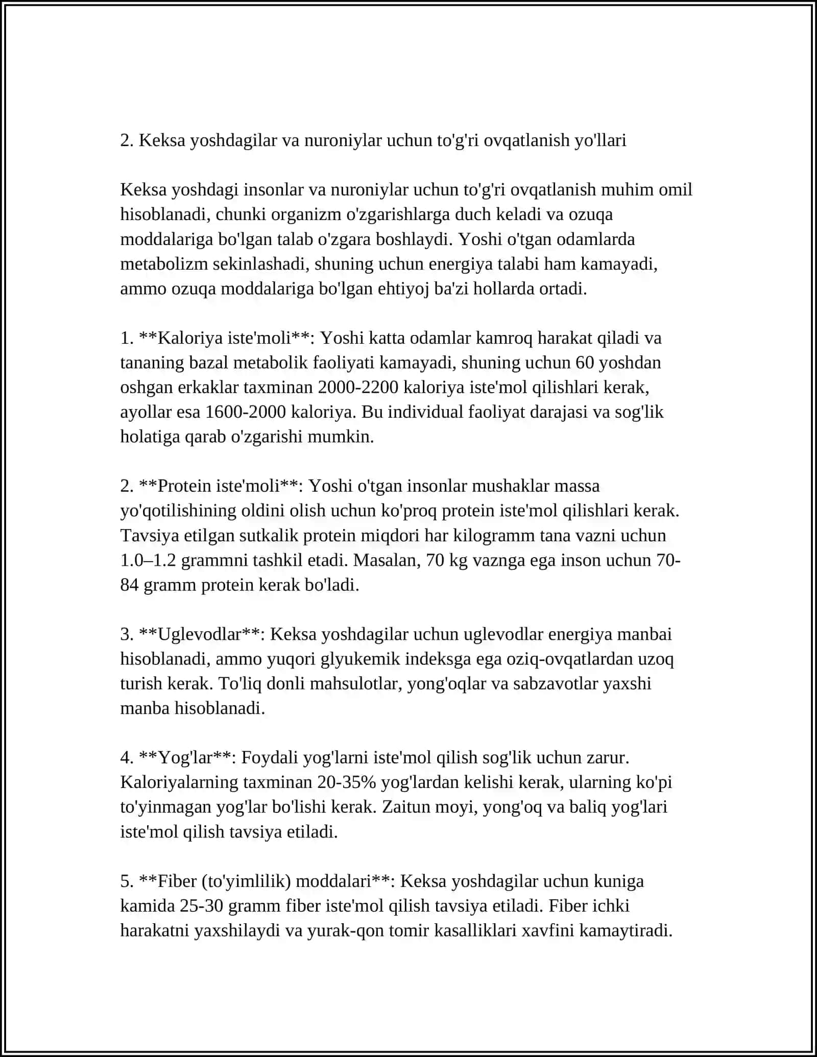 KATTA YOSHDAGI AHOLI OVQATLANISHI 4