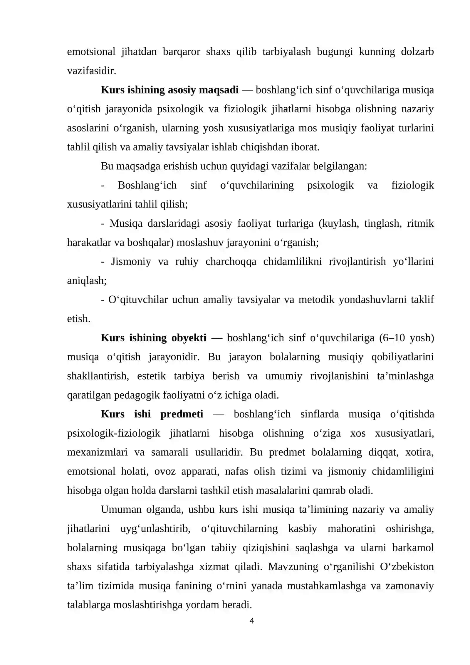 Musiqa darslarida boshlang'ich sinf o'quvchilarining psixologik-fiziologik xususiyatlari 4