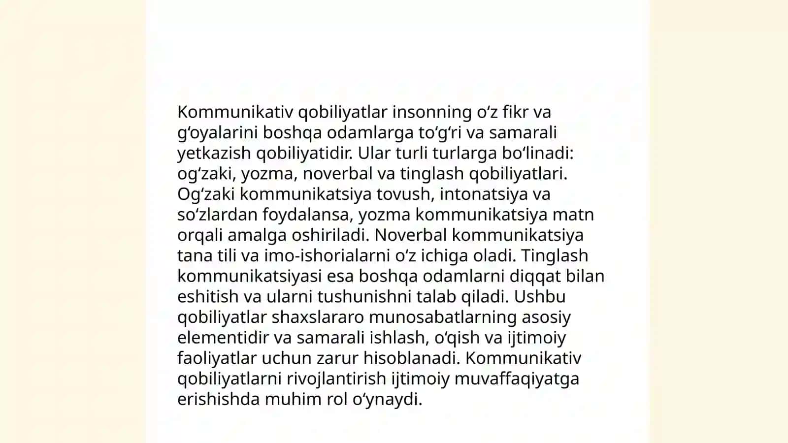 Pedagogik qobiliyatning turlari va ularning tavsifi 4