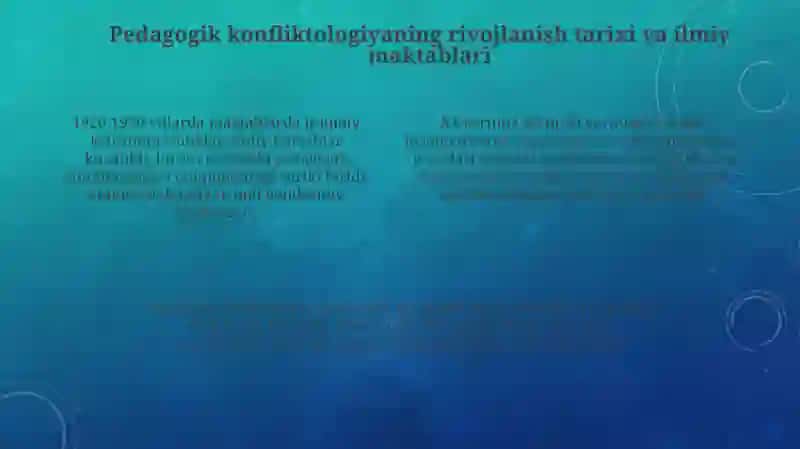 Pedagogik konfliktologiyaning fanlar bilan aloqadorlikda rivojlanishi 4