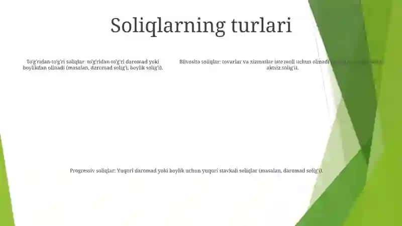Soliqlarning Iqtisodiy Mohiyati 4