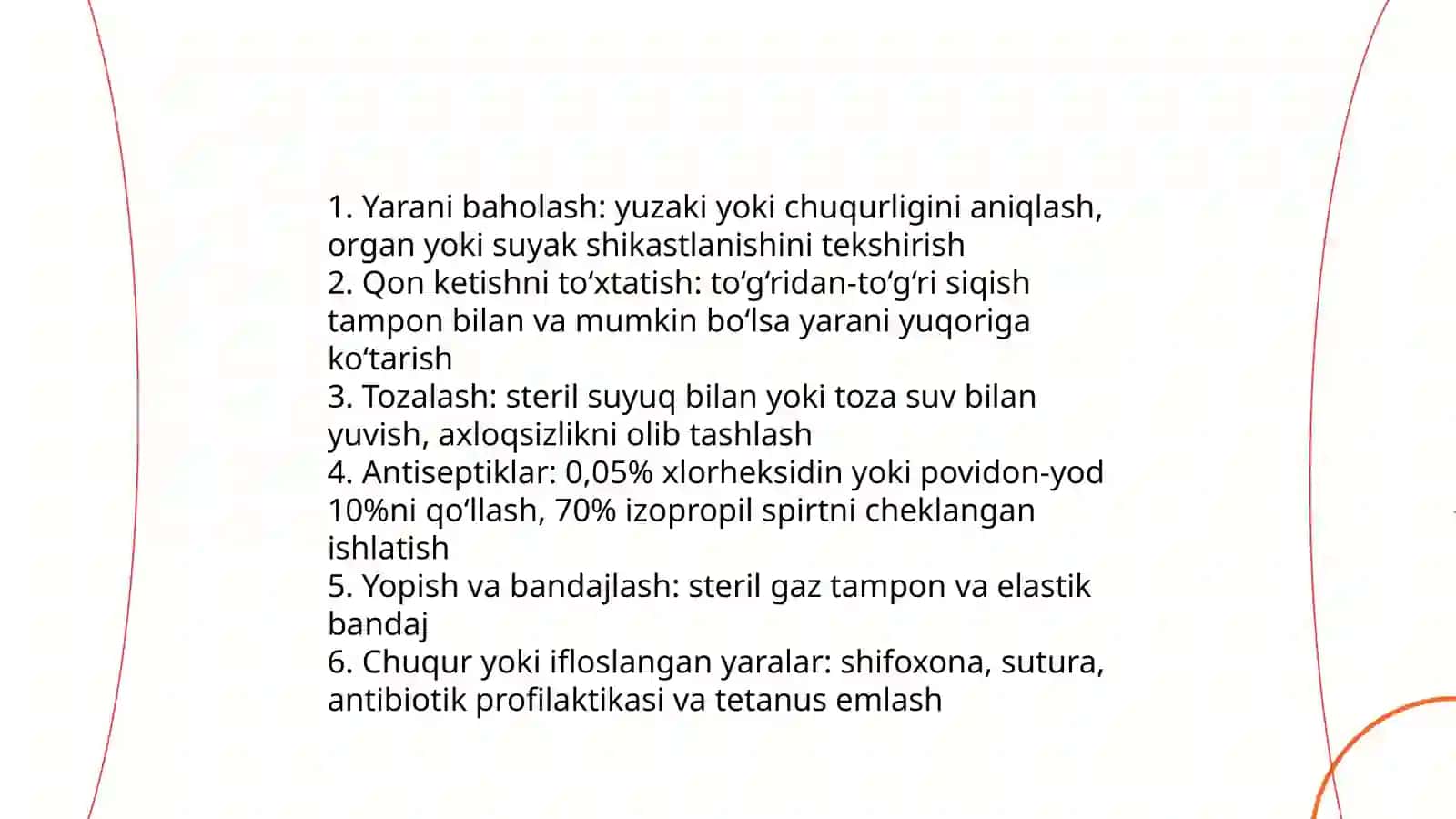 Favqulodda vaziyatlarda vujudga keluvchi jaroxatlanish oʻchoqlarining tibbiy-taktik tavsifi 4