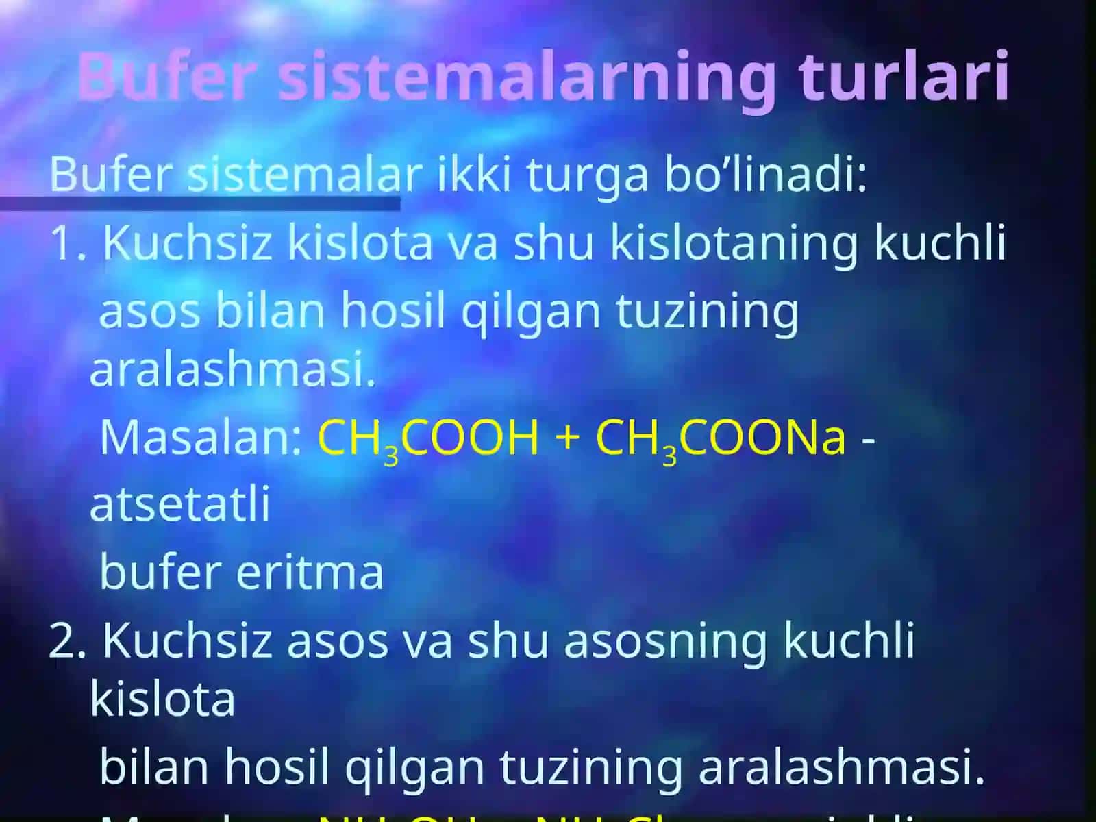 BUFER SISTEMALAR. 4