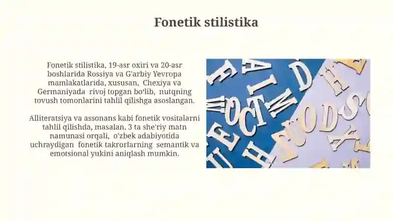 Adabiy til uslubiyati 4