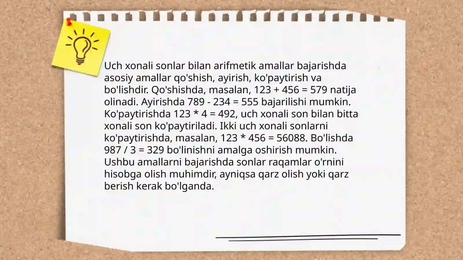 Matematikadan to‘garak, o‘n minutliklar, konkurs, bellashuvlar va mashg‘ulotlarni tayyorlash va o‘tkazish metodikasi (3-sinf misolida) 4