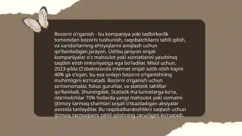 Kichik biznes taktikasi va strategiyasi 4