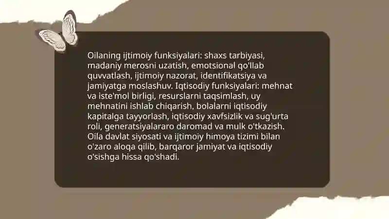 Oilaning ijtimoiy va iqtisodiy funksiyalari 4