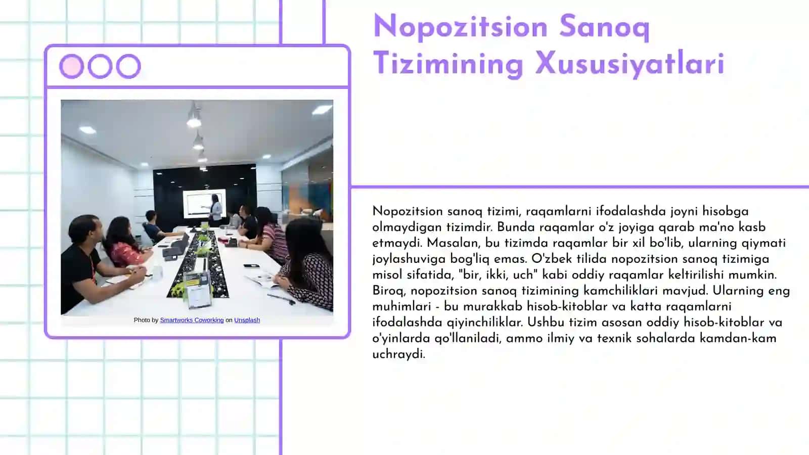 Sanoq Sistemalari Analizi 4