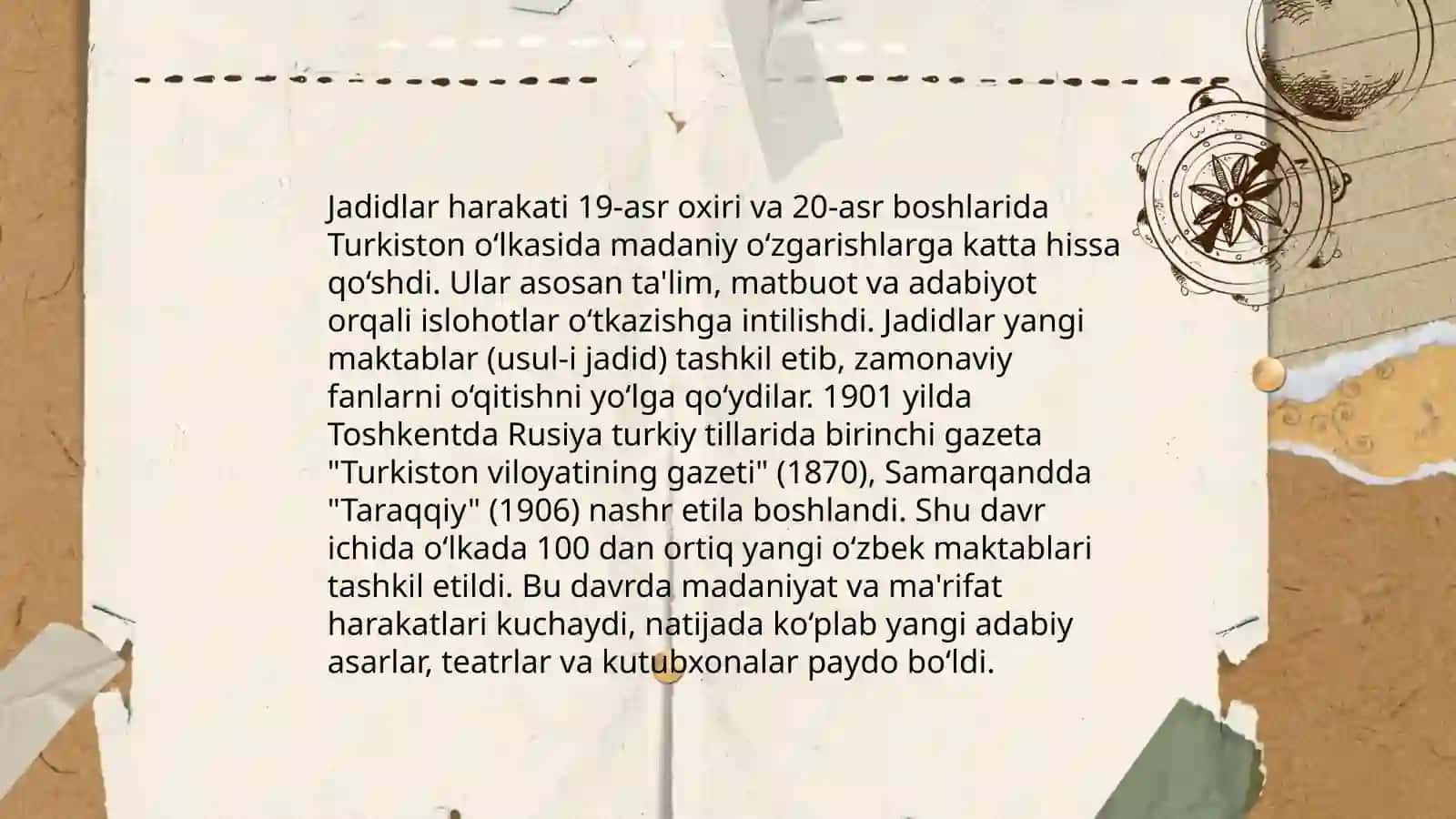 Jadidchilik harakati va uning ma’rifatparvarlikka ta’siri 4