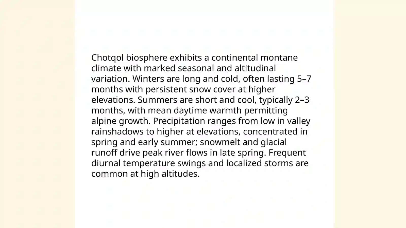 Chotqol biosphere qo'riqxonasi 4