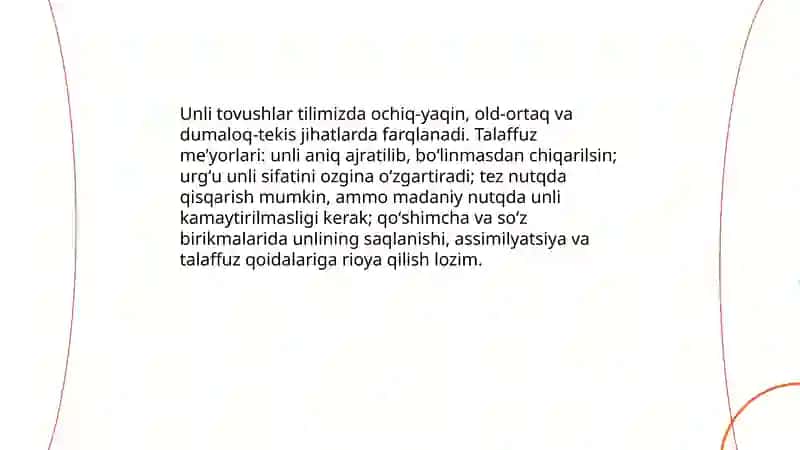 Madaniy nutqning talaffuz va imlo meʼyorlati 4