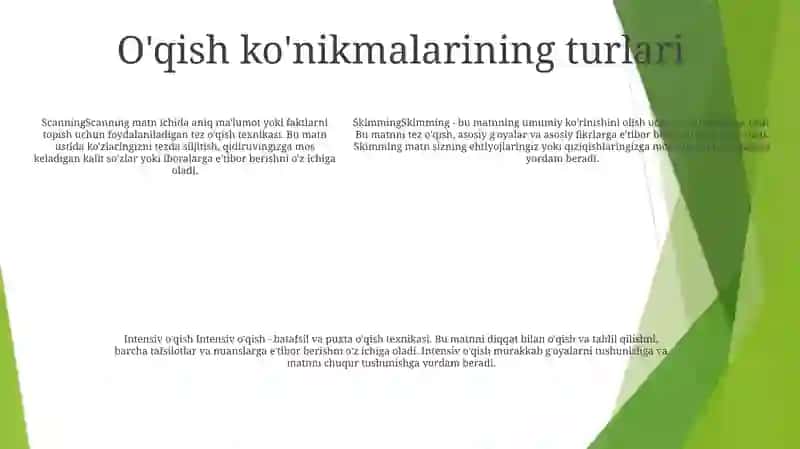 Ingliz Tilida OʻQish KoʻNikmasi 4
