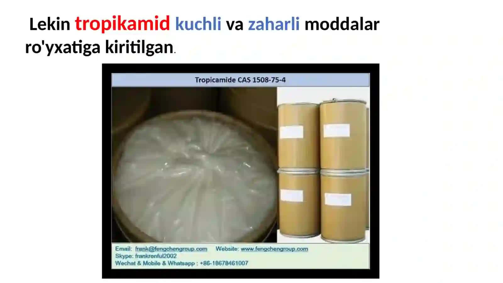 Tropikamid 4