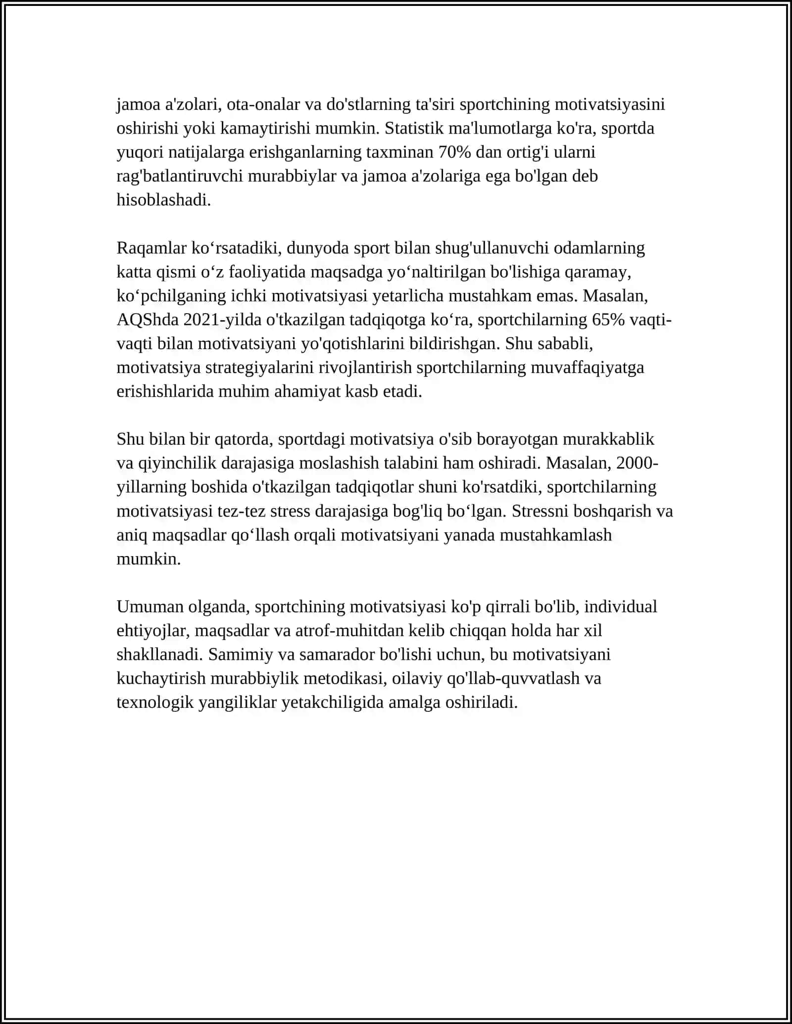 SPORT MOTIVLARINING INDIVIDUAL XUSUSIYATLARI 4