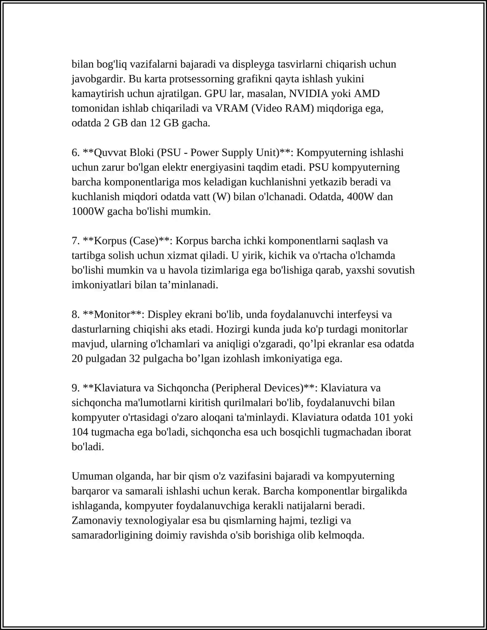 BOSHLANGICH SINFLARDA TEXNALOGIYA TALIMIDAN AMALIY ISHLAR 4