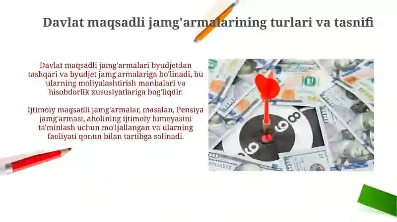 Davlat maqsadli jamg'armalar va ularning hisobini yuritish 4