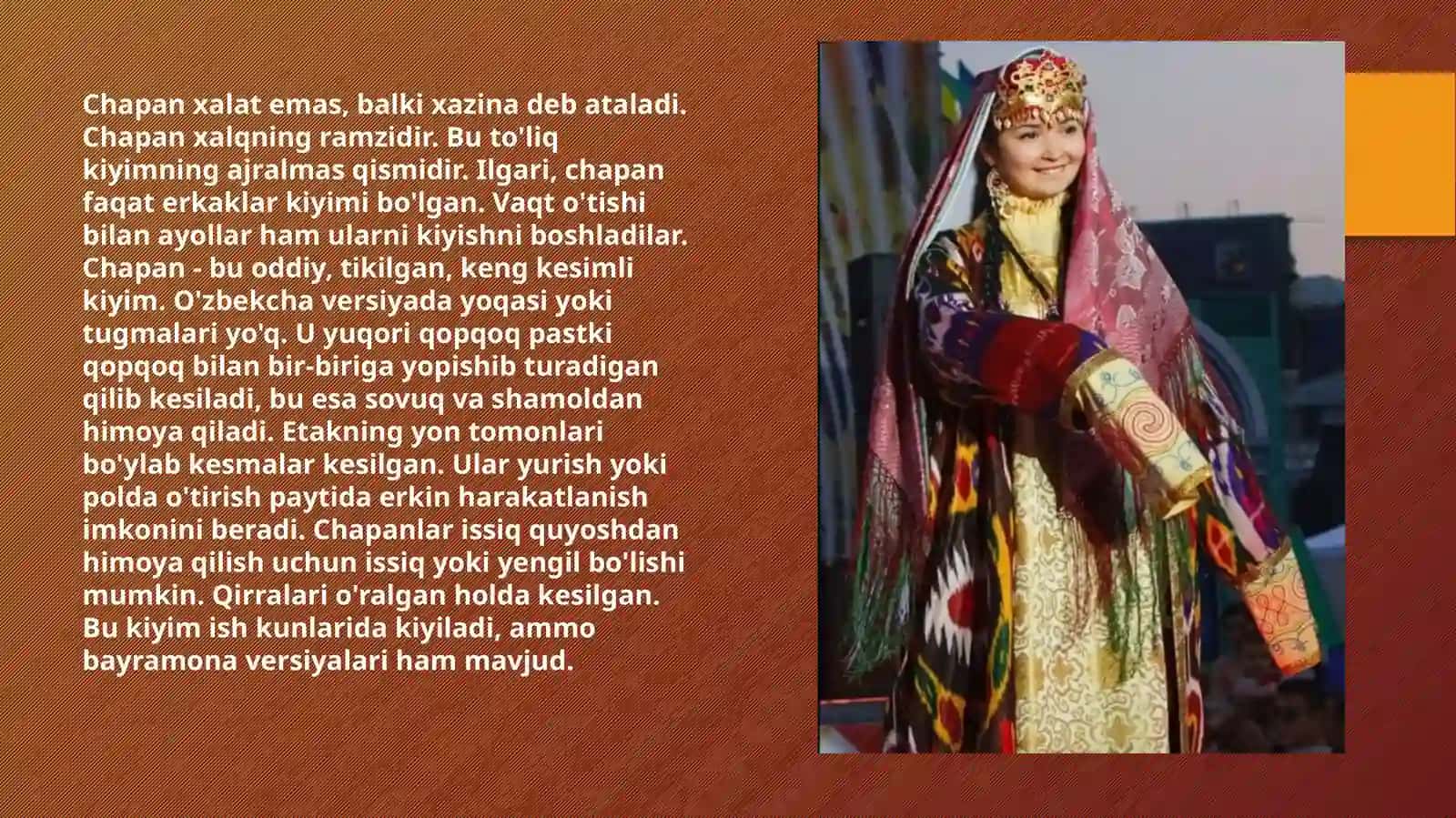 Oʻzbek milliy liboslari 4