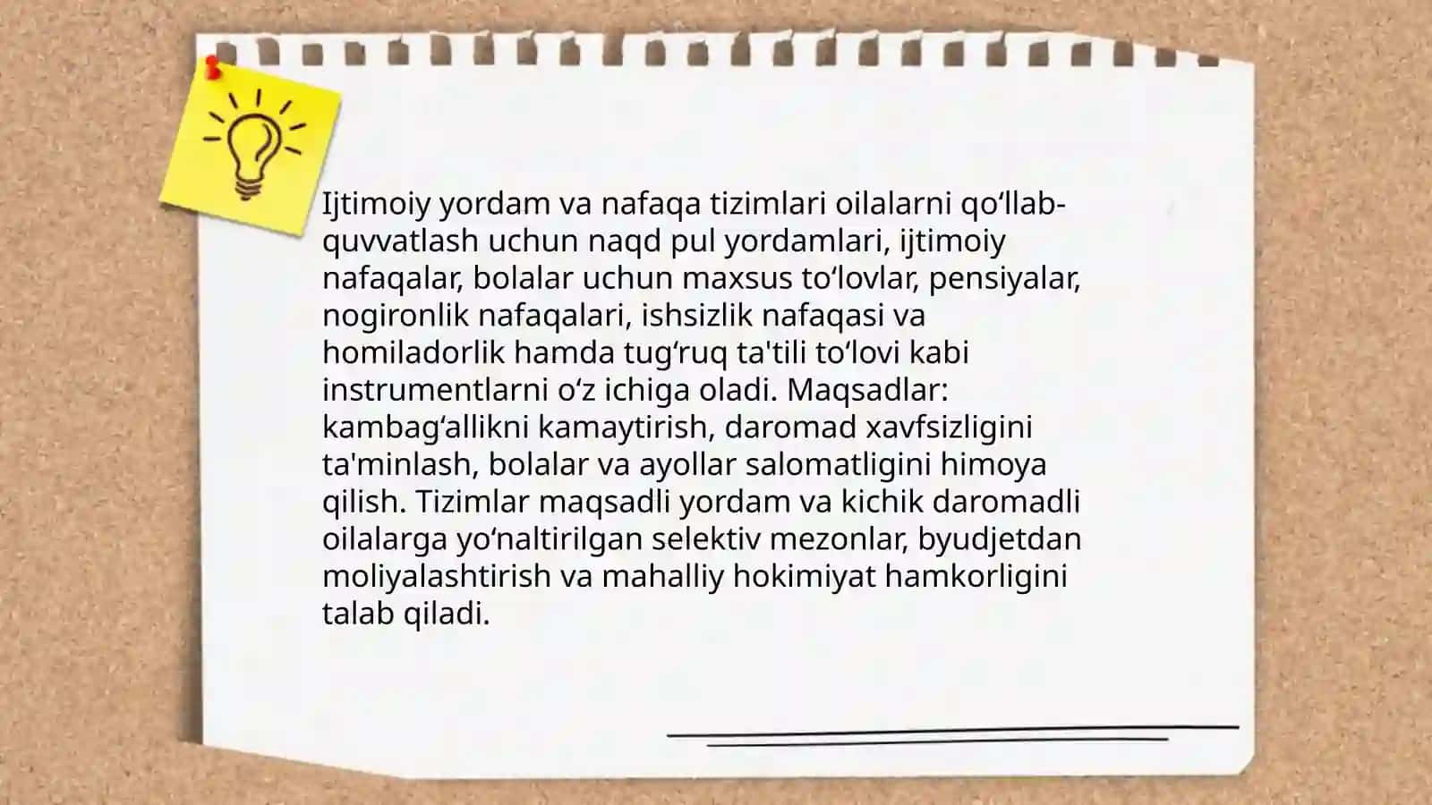 Davlat tomonidan oilani himoya qilish siyosati 4