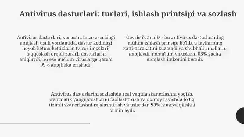 Kompyuter viruslari va antiviruslar. Arxivatorlar 4