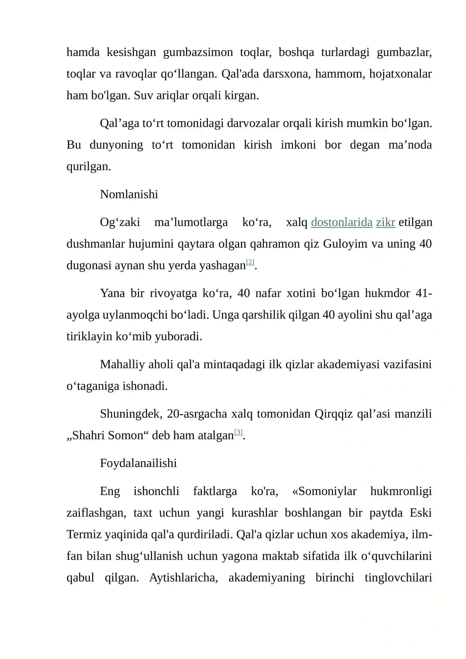 QIRQQIZ QALASI 4