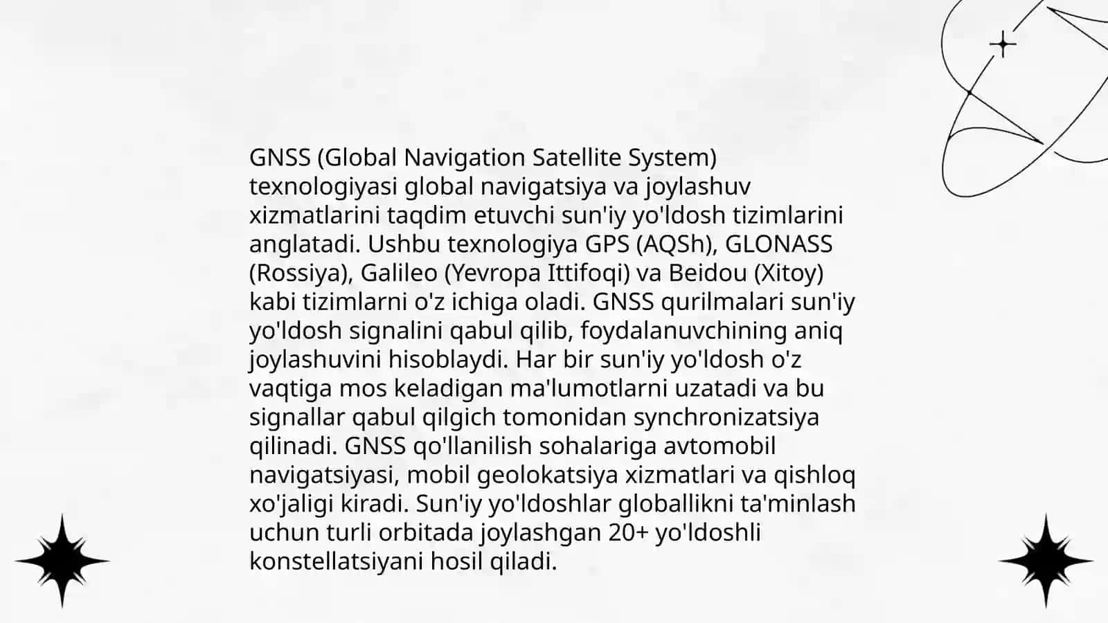Samarqand shahar geodezik tarmog'ini GNSS asosida takomillashtirish 4