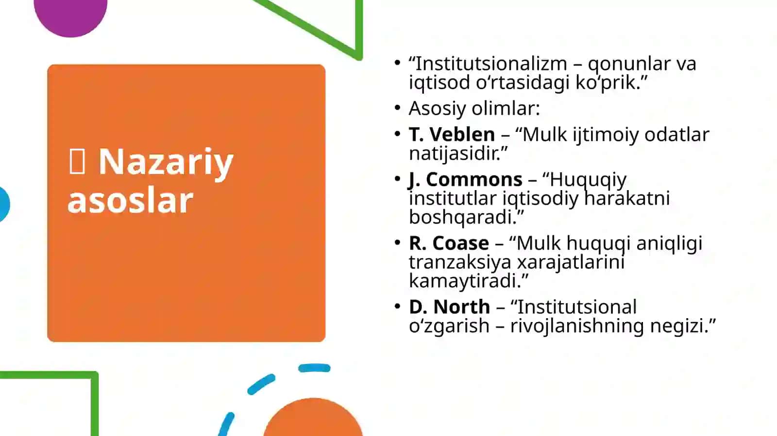 Iqtisodiy rivojlanishda mulkchilik shakllarining institutsional o‘zgarishlari 4