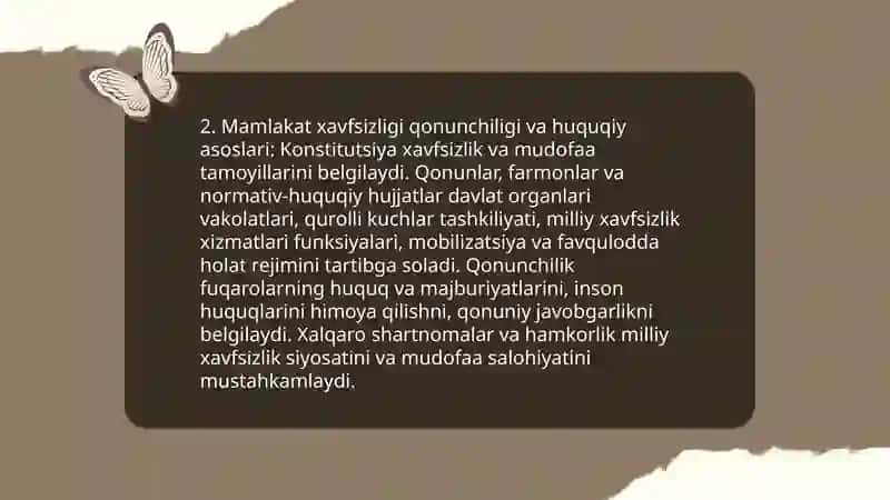Mamlakat xavfsizligi va mudofaa salohiyati 4