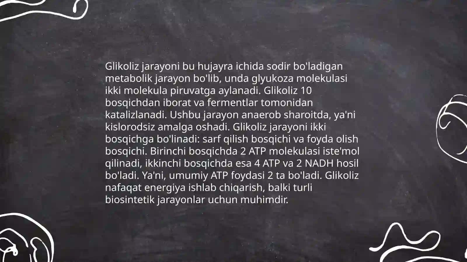 Glyukoza katobalizimi va glyukoneogenez. Pentozofosfat yo‘lining ahamiyati 4