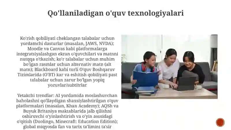 Elektron talim rivojining yetakchi tendensiyalari 4