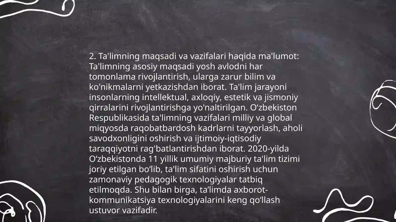 Didaktika— ta'lim nazariyasi sifatida. Toshniyozova Aziza 4