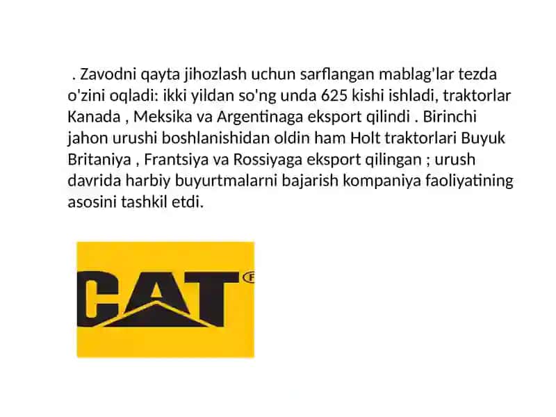 CATERPILLER 4