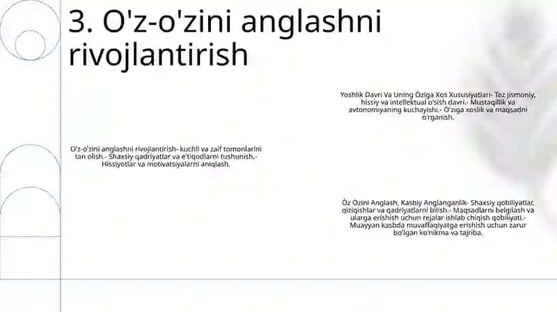 Yoshlik Davri Va Uning Òziga Xos Xususiyatlari 4