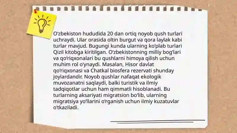 Oʻzbekistonda keng tarqalgan hayvonlar va oʻsimliklar 4