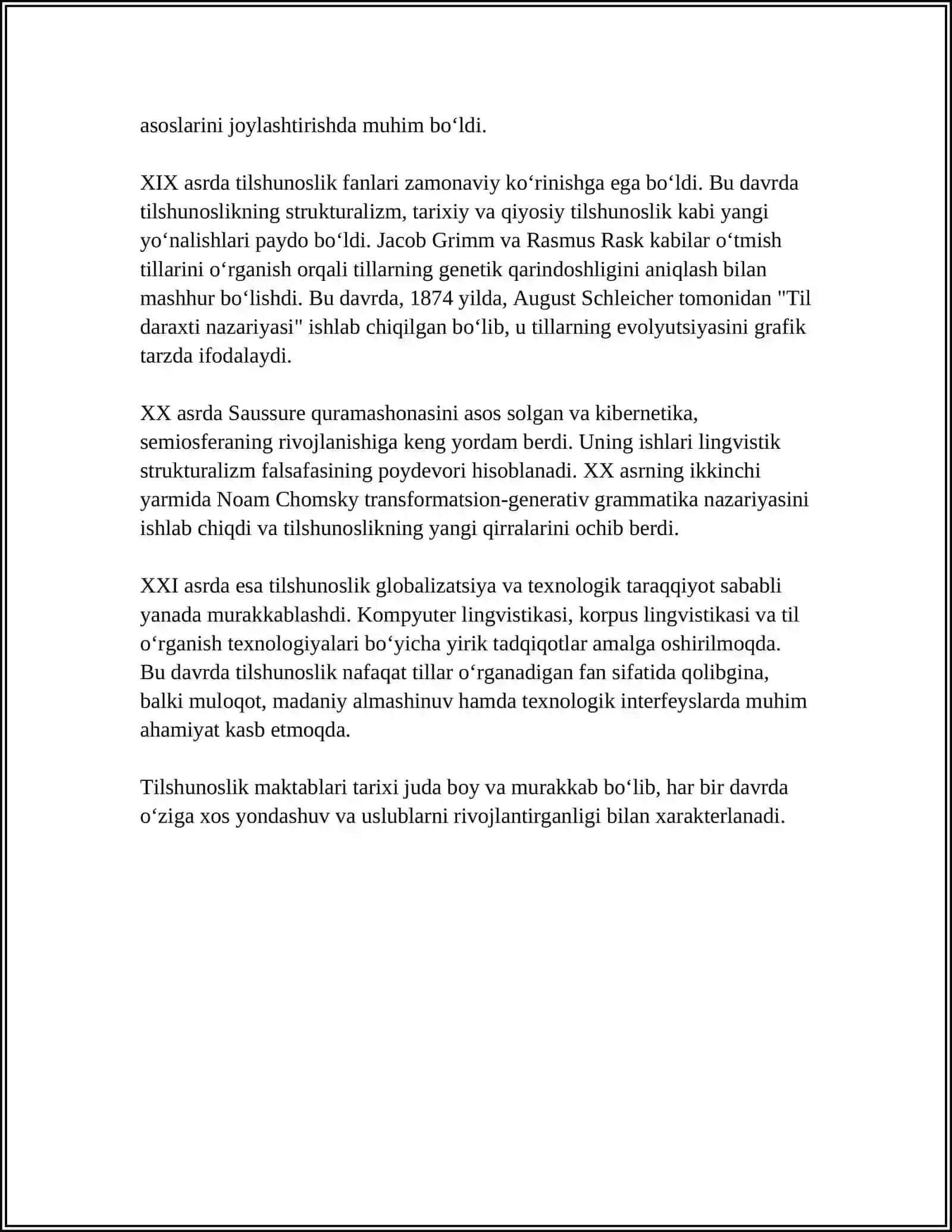 Tilshunoslik Maktablari Tarixi 4