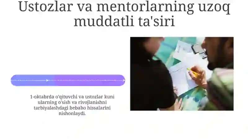 O'qituvchi va Ustozlar Kuni Munosabati 4