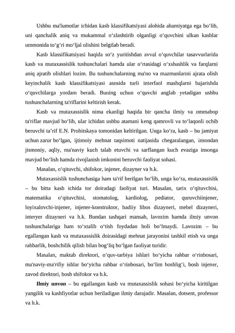 Kasbiy muvofiqlikni psixofiziologik asoslari 4