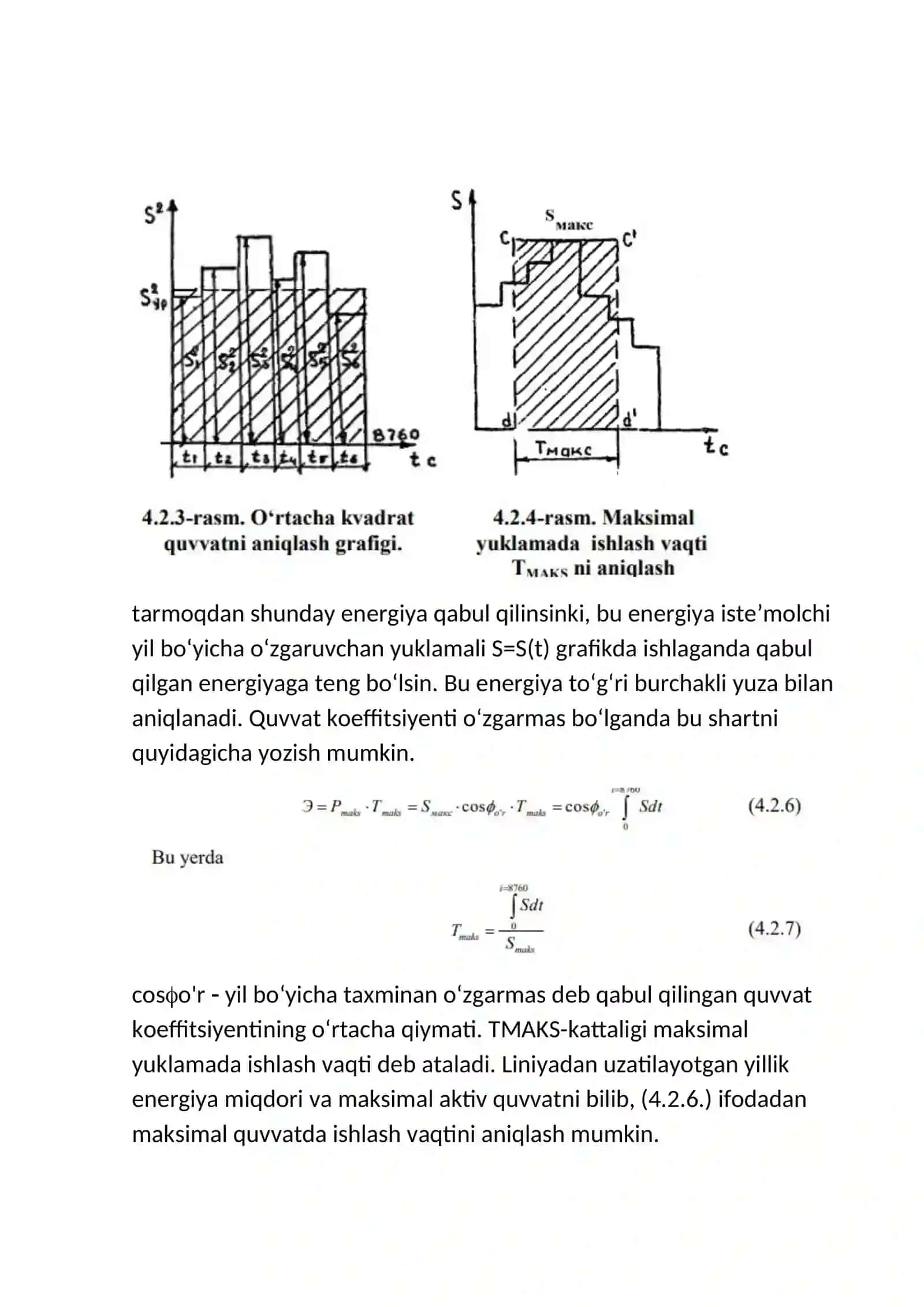 Kuchlanish pasayishi va yo’qotilishi. Liniya uchastkasining vektor diagrammasi 4