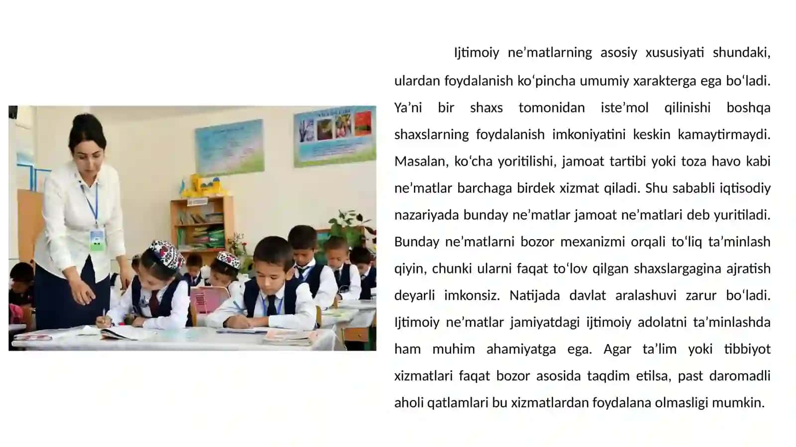 Ijtimoiy ne’matlar: samarali varaqaobatlita’minot 4