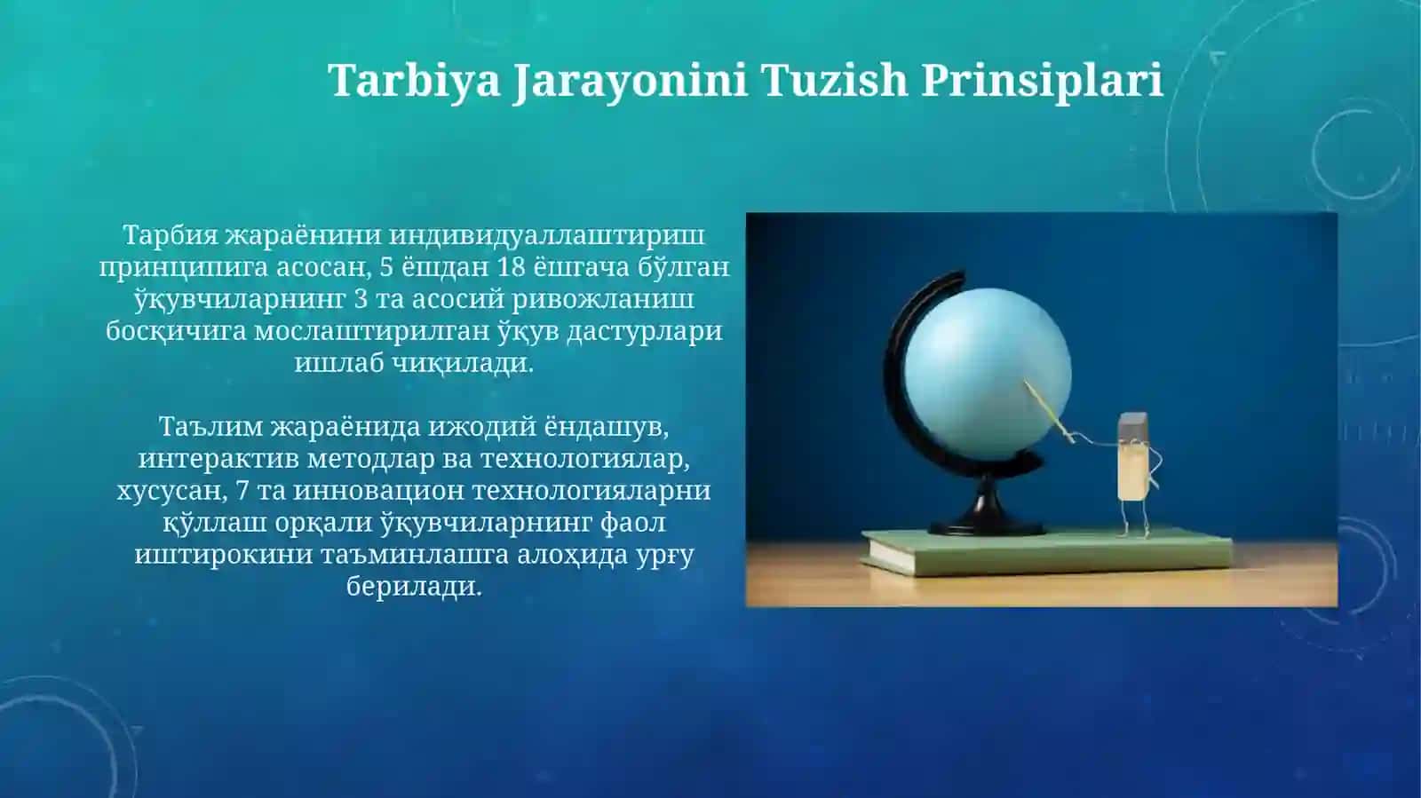 Mehrli maktabning tashkil etiladigan filiallari uchun ta'lim-tarbiya jarayonlari 4