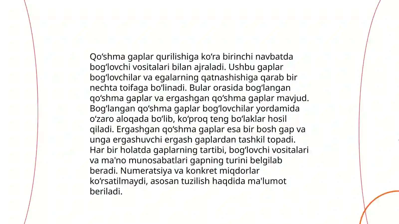 Qõshma gaplar tadqiqi va tasnifi 4